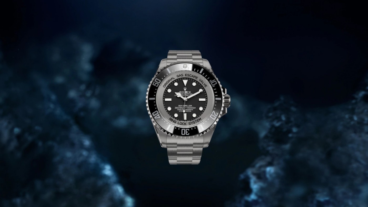 11000米潜水！劳力士首款钛金属腕表发布！（图）